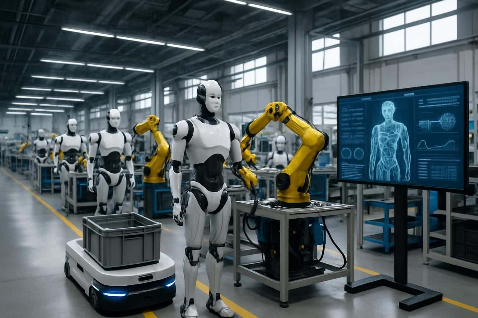 Découvrez comment les robots humanoïdes chinois transforment et révolutionnent le secteur industriel grâce à leurs avancées technologiques innovantes.