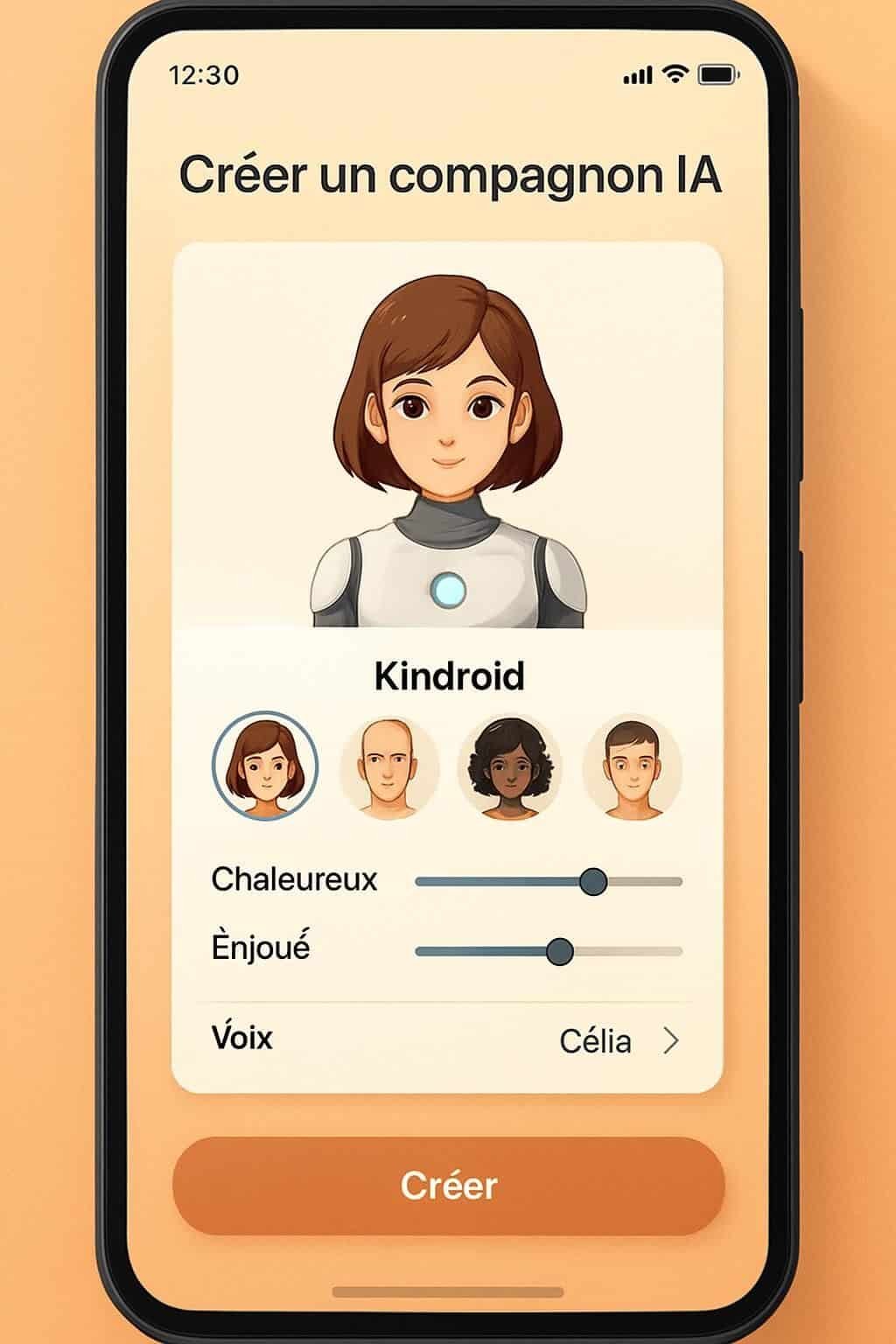 Découvrez Kindroid, l'IA conviviale et intelligente avec qui vous aurez vraiment envie de discuter. Une expérience unique pour des conversations naturelles et enrichissantes.