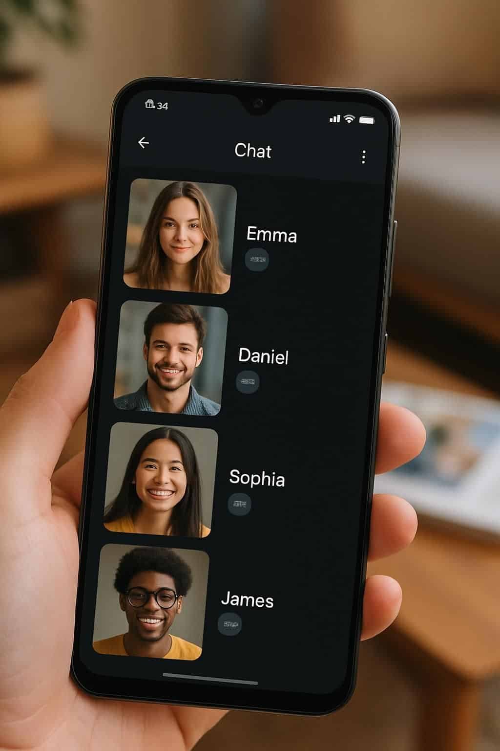 Téléchargez l'application Chai AI APK pour Android, une application de chat IA intelligente et interactive. Découvrez une nouvelle expérience de conversation avec une intelligence artificielle performante.