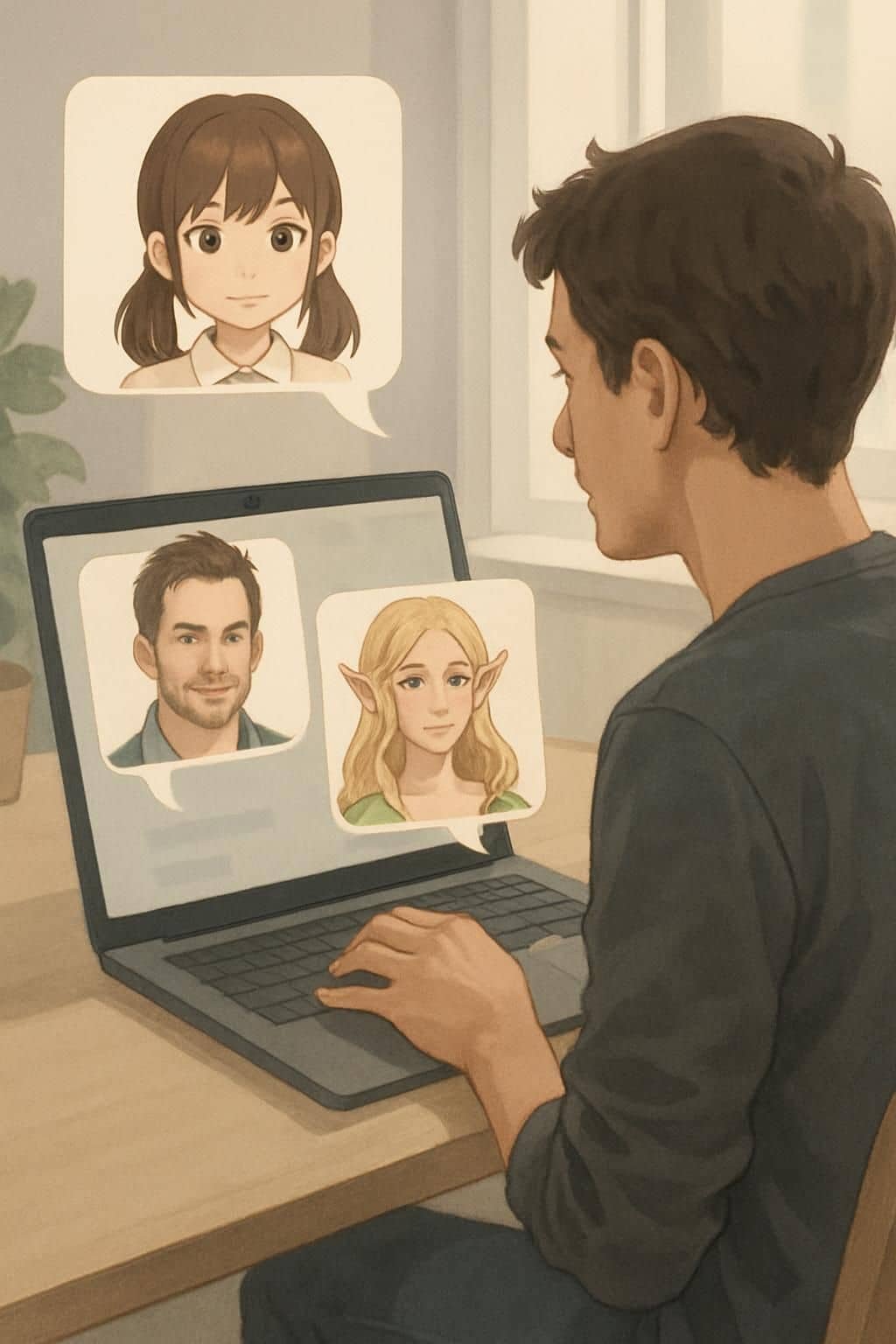 Découvrez Chai AI, la plateforme où vous pouvez discuter avec des millions de personnages IA variés et interactifs. Engagez des conversations uniques et immersives dès maintenant !
