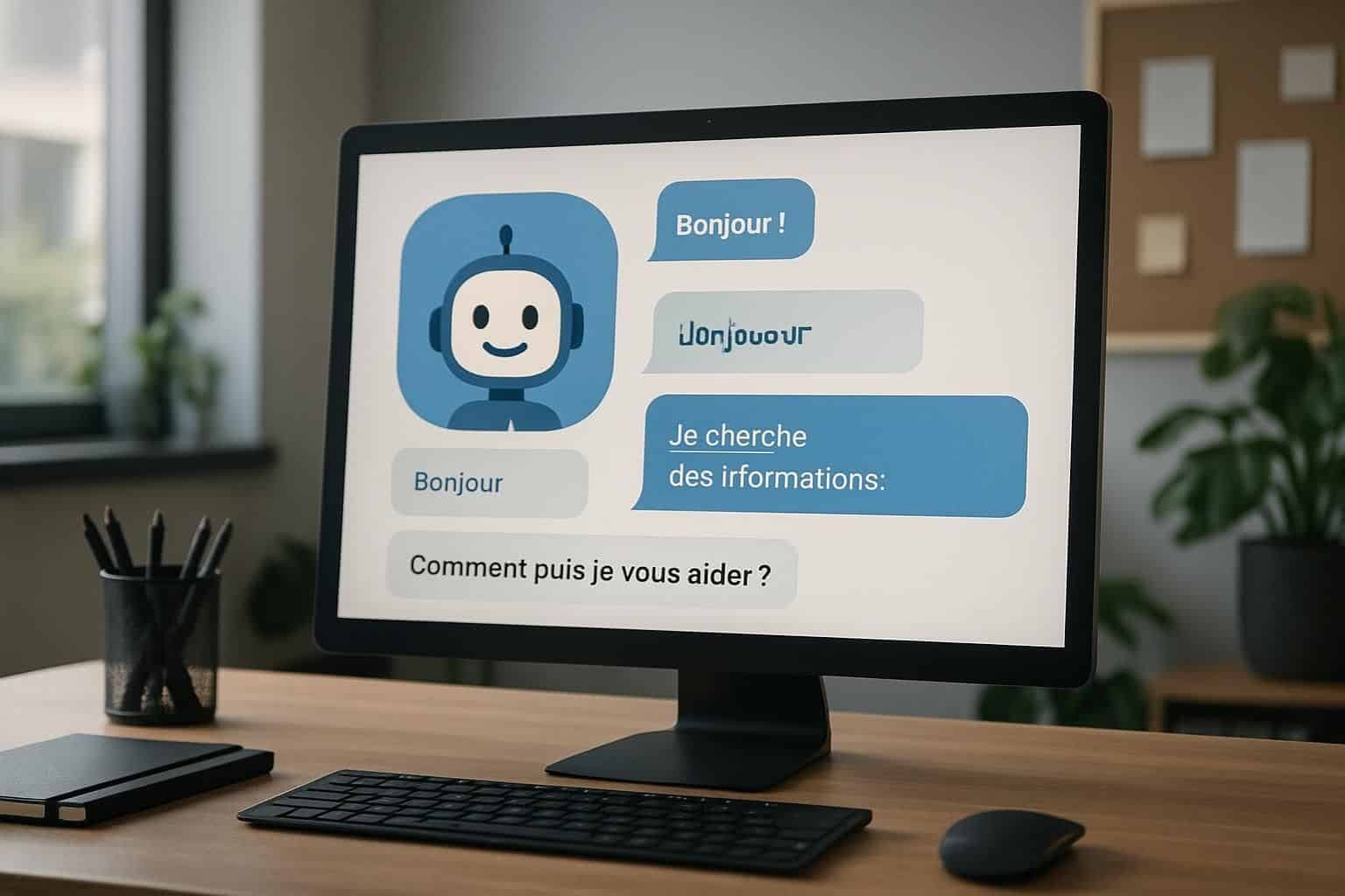 Découvrez notre chatbot IA en français, 100% gratuit et sans inscription. Discutez facilement avec une intelligence artificielle intelligente et conviviale dès maintenant !