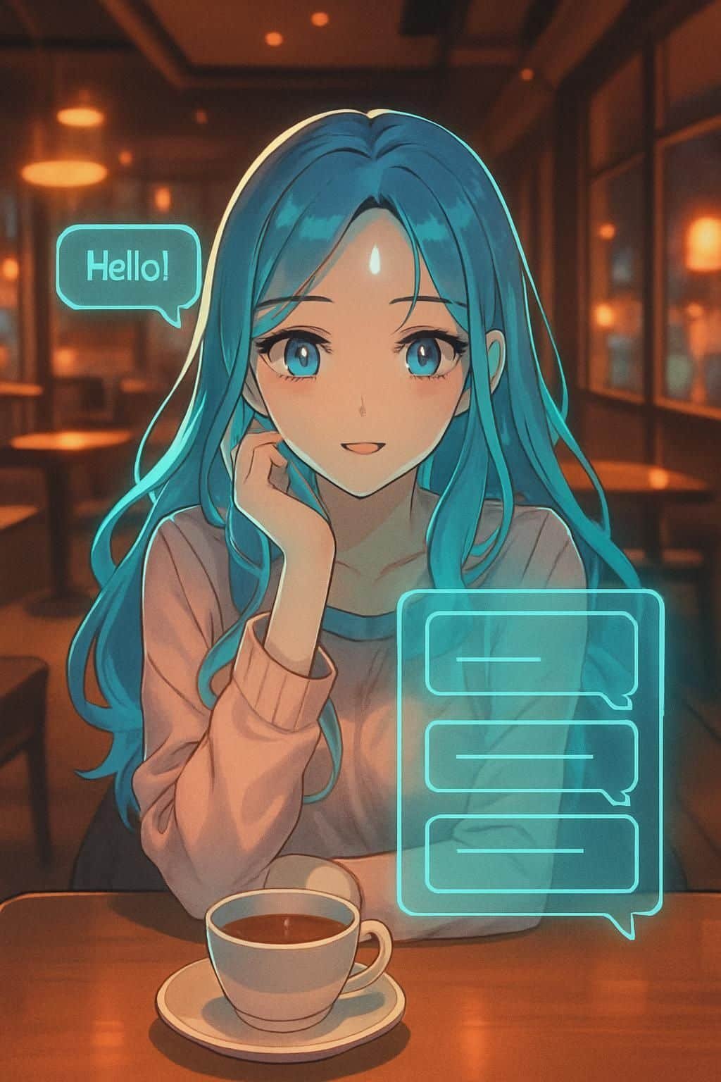 Découvrez Compagne IA, votre amie virtuelle gratuite et sans censure, prête à converser avec vous à tout moment.